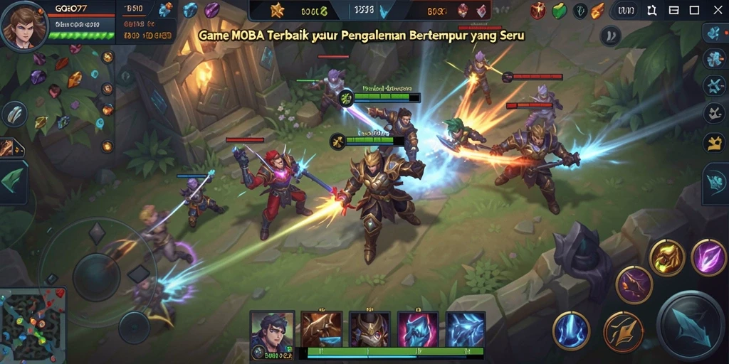 Tampilan gameplay seru dalam GOGO77 yang menegangkan.