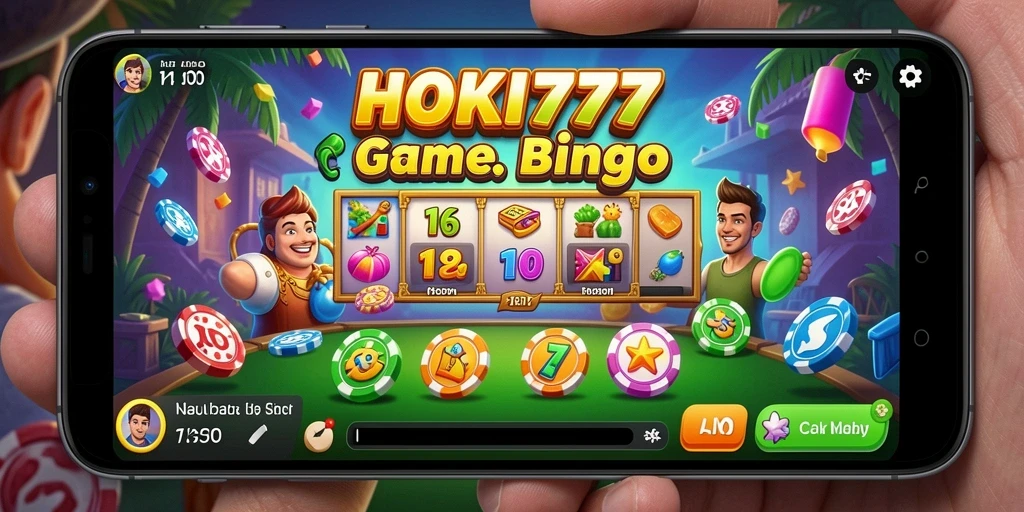Tampilan gameplay HOKI777 yang seru dan menarik.