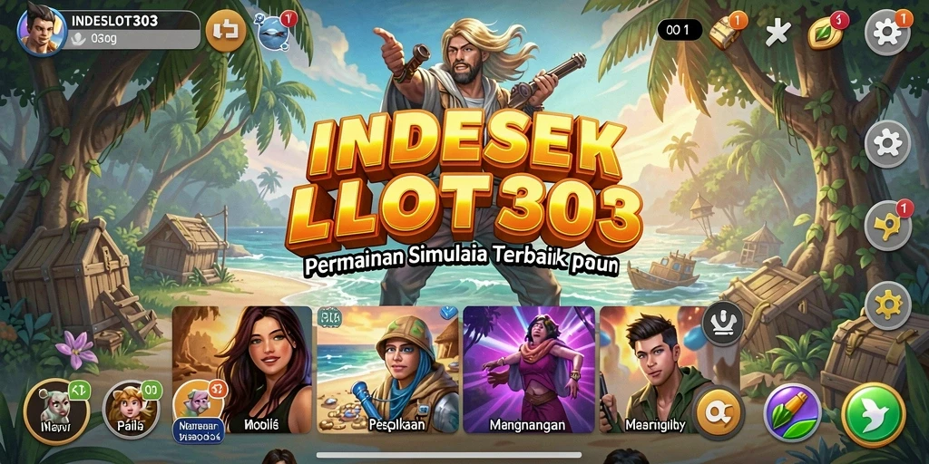 Screenshot gameplay <strong>INDESLOT303</strong> menampilkan grafis menarik dan interaksi mendalam.
