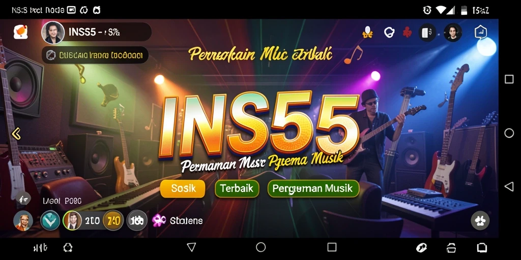 Tampilan gameplay INS55 yang seru dan interaktif.