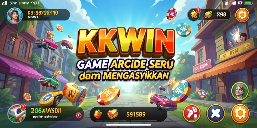 Screenshot <strong>KKWIN</strong> dengan aksi gameplay yang penuh tantangan.