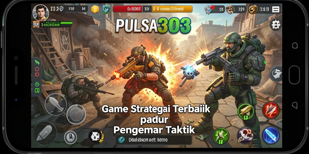 Tampilan gameplay PULSA303 yang mendebarkan dan strategis.