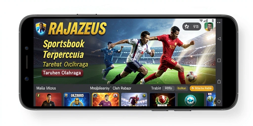 Screenshot gameplay RAJAZEUS menunjukkan pengalaman taruhan olahraga yang menarik.