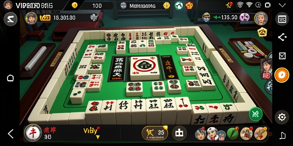 Gameplay Mahjong yang seru dan menantang di VIP805.